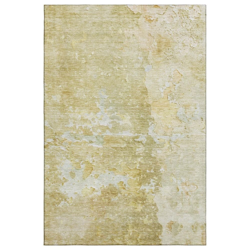 Dalyn Rug Company Ravenna RN3 9" x 12" Gold Area Rug, , large