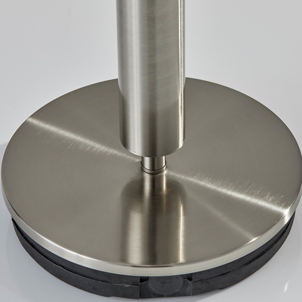 Adesso Hollywood Floor Lamp in Brushed Steel, , large