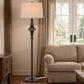 Cal Lighting Arbor Floor Lamp in Dark Bronze and Walnut Brown, , large