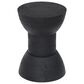 Zuo Modern Wisdom Table Stool in Matte Black/Black, , large