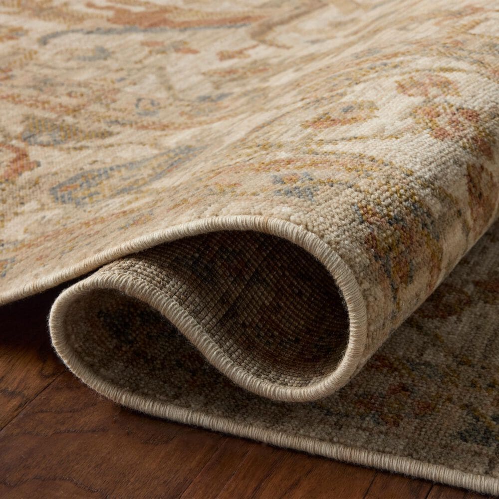 Loloi Reign Ivory and Sunset 4' x 6' Area Rug, , large