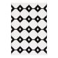 Safavieh Marrakesh MRK532A 5"3" x 7"6" Ivory and Anthracite Area Rug, , large