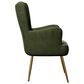 Emerald Home Furnishings Amera Accent Chair in Dark Green, , large