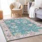 Dalyn Rug Company Hatay HY7 3" x 5" Teal Area Rug, , large