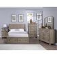Davis International 2 Drawer Nightstand in Taupe, , large