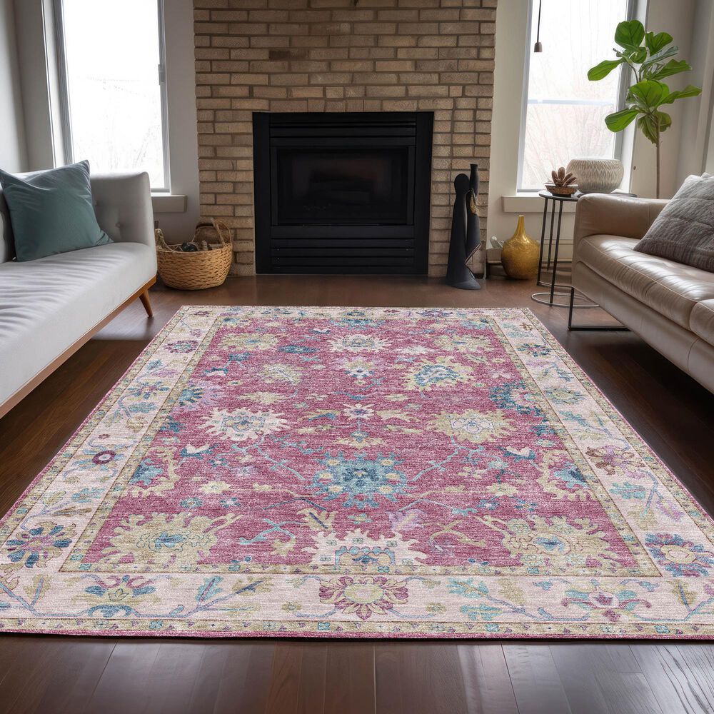 Dalyn Rug Company Hatay HY7 8&#39;x10&#39; Pink Area Rug, , large