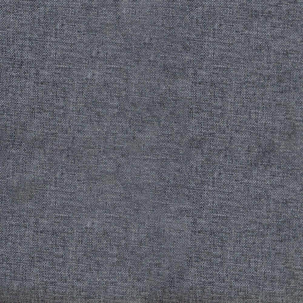 Baxton Studio Liliya Queen Platform Bed Frame with Dark Grey Upholstered in Walnut Brown, , large