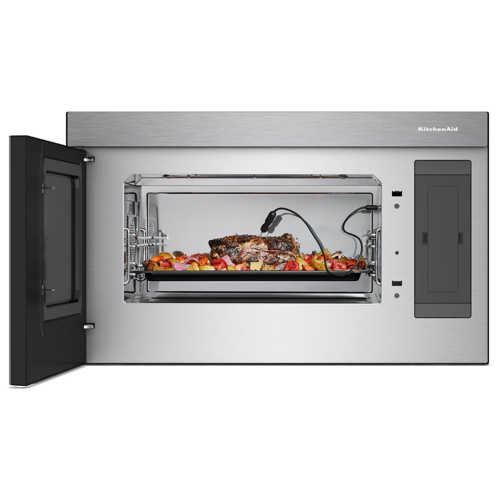 KitchenAid 1.1 Cu. Ft. Over-The-Range Microwave Oven in PrintShield Stainless Steel, , large
