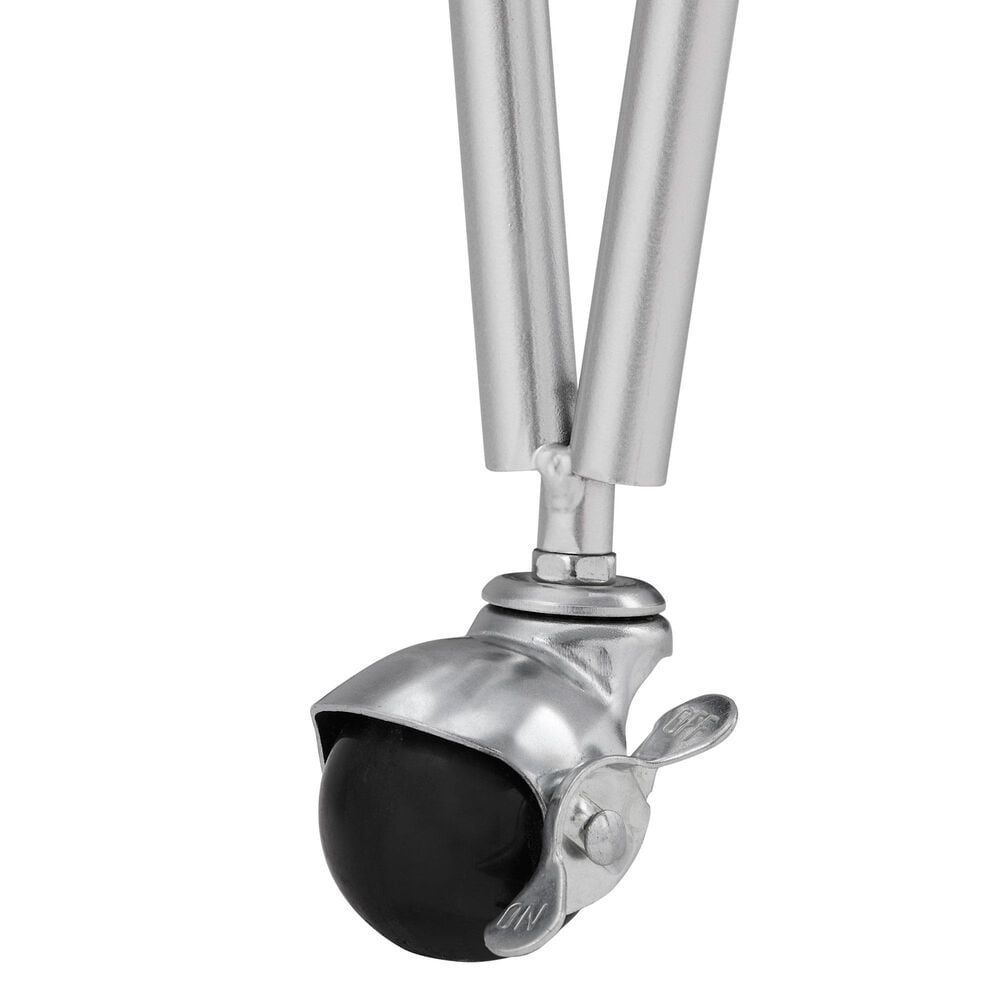 Linon Home Decor Mid-Century Bar Cart in Silver, , large