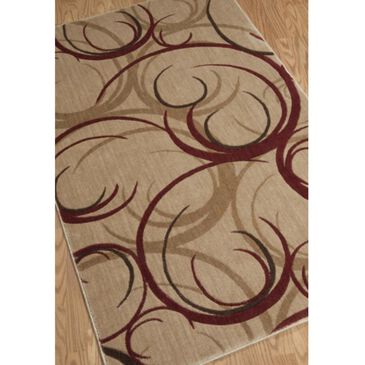 Nourison Somerset ST82 2" x 2"9" Beige Runner, , large