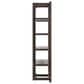 Ashley Breckington 2-Piece Desk and Bookcase Set in Dark Brown, , large