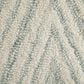 Feizy Wallace WAL8A41F Gray 5" x 8" Area Rug, , large