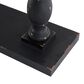 Maple and Jade Console Table in Distressed Black and Brown, , large