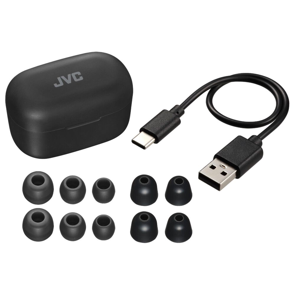 JVC Marshmallow True Wireless Earbuds with Noise Cancelling in Black, , large