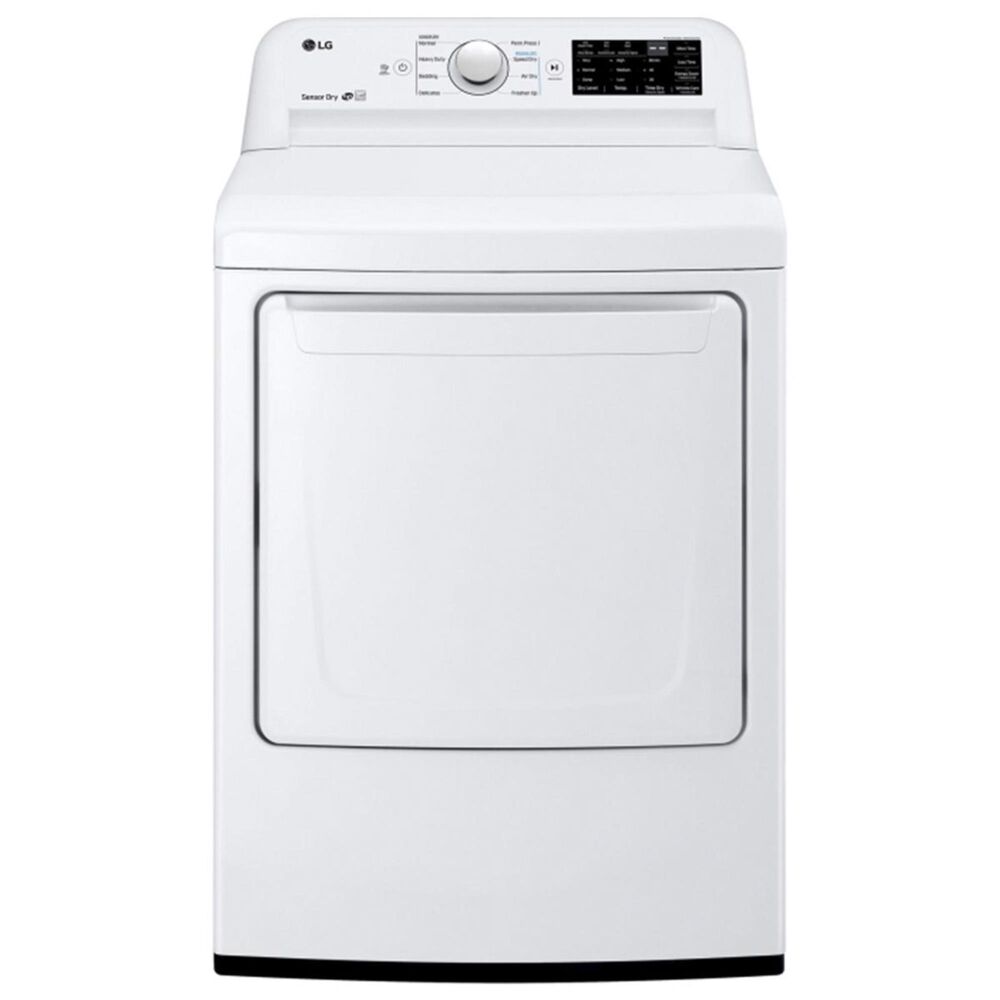LG 7.3 Cu.Ft. Gas Dryer in White, , large