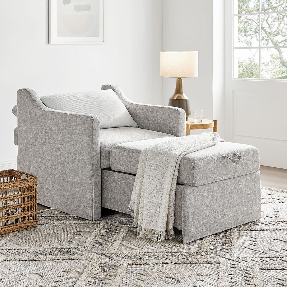 Lifestyle Solutions Haddington Convertible Chair in Linen, , large