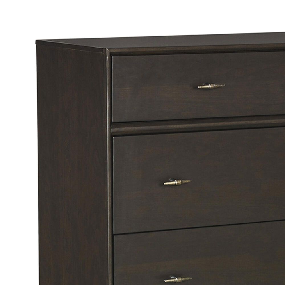Riva Ridge Sutton 7-Drawer Dresser and Mirror in French Roast, , large