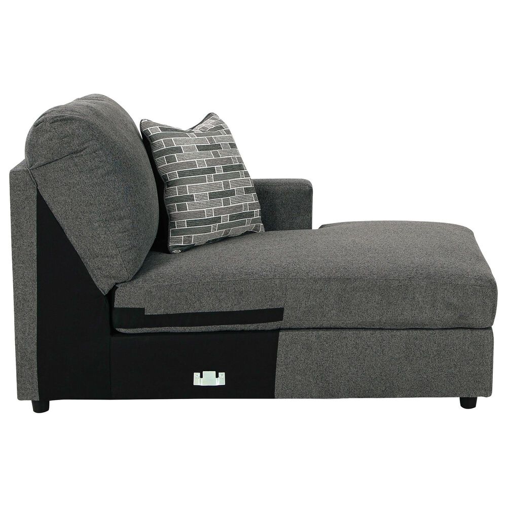 Signature Design by Ashley Edenfield 3-Piece Left Facing U-Shaped Sectional with Chaise in Charcoal, , large
