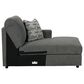 Signature Design by Ashley Edenfield 3-Piece Left Facing U-Shaped Sectional with Chaise in Charcoal, , large