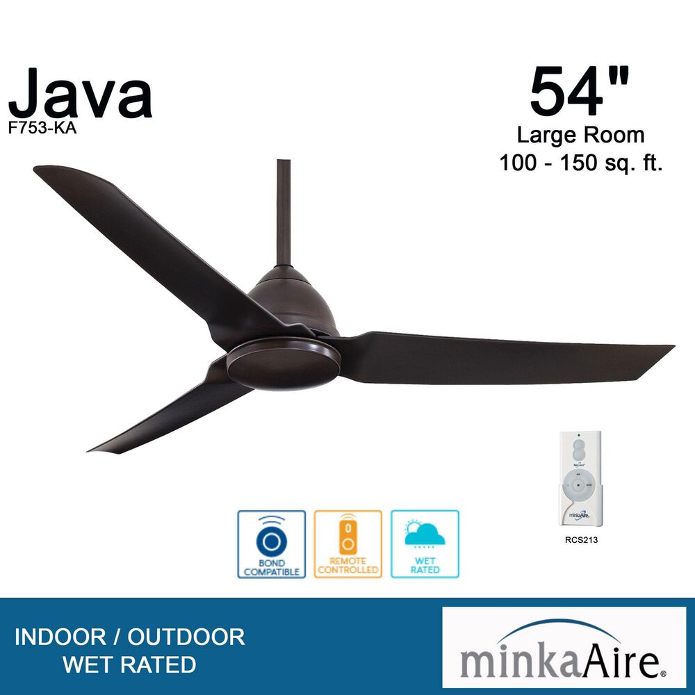 Minka-Aire Java 54" Ceiling Fan in Kocoa, , large