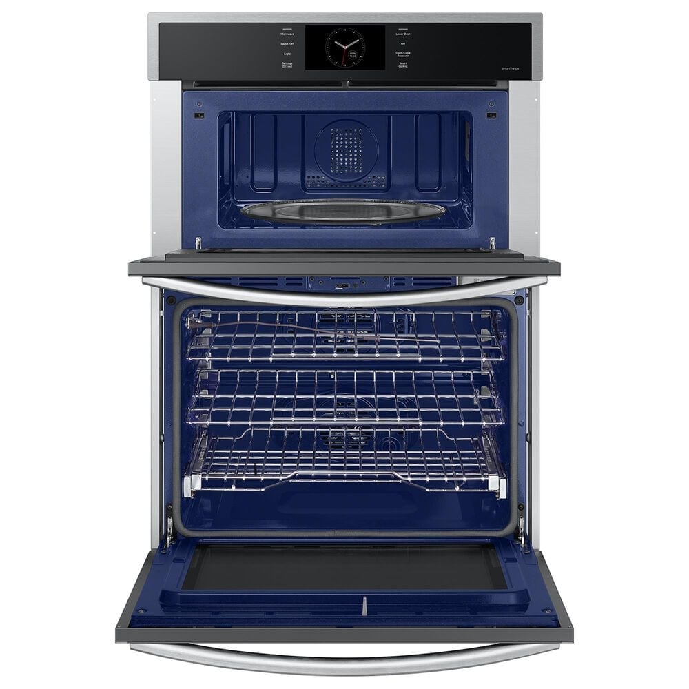 Samsung 30&quot; Microwave Combination Wall Oven With Steam Cook in Stainless Steel, , large