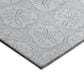 Dalyn Rug Company Seabreeze SZ10 10" x 14" Silver Area Rug, , large