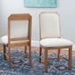 Linon Home Decor Jolene Side Chair in Brown (Set of 2), , large