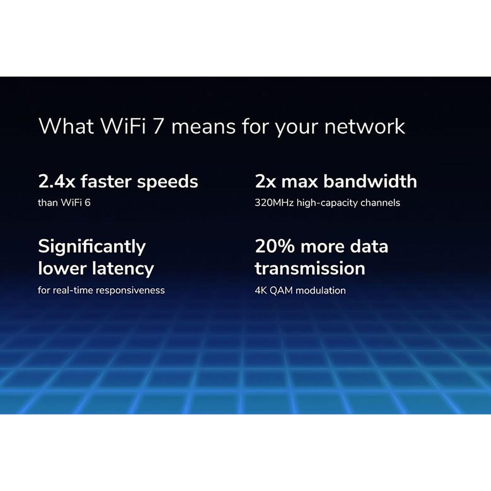 NETGEAR Nighthawk RS600 Wi-Fi 7 Tri-Band Router in Black, , large