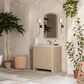 James Martin Vanities Gracyn 36" Single Bathroom Vanity in Coastal Driftwood with 3 cm Victorian Silver Quartz Top and Rectangular Sink, , large
