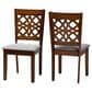 Baxton Studio Abigail Side Chair in Walnut Brown (Set of 2), , large