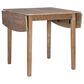 Linon Home Decor Torino Drop Leaf Dining Table in Grey Wash - Table Only, , large