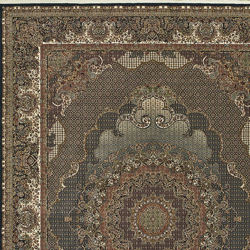 Oriental Weavers Masterpiece 5330B 6&#39;7&quot; x 9&#39;6&quot; Blue Area Rug, , large