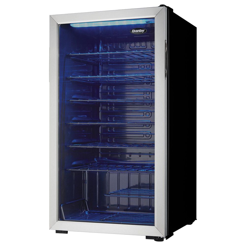 Danby 3.3 Cu. Ft. 36 Bottle Wine Cooler in Stainless Steel, , large