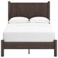 Ashley Pamytta 5-Piece Full Panel Platform Bedroom Set in Rich Brown, , large