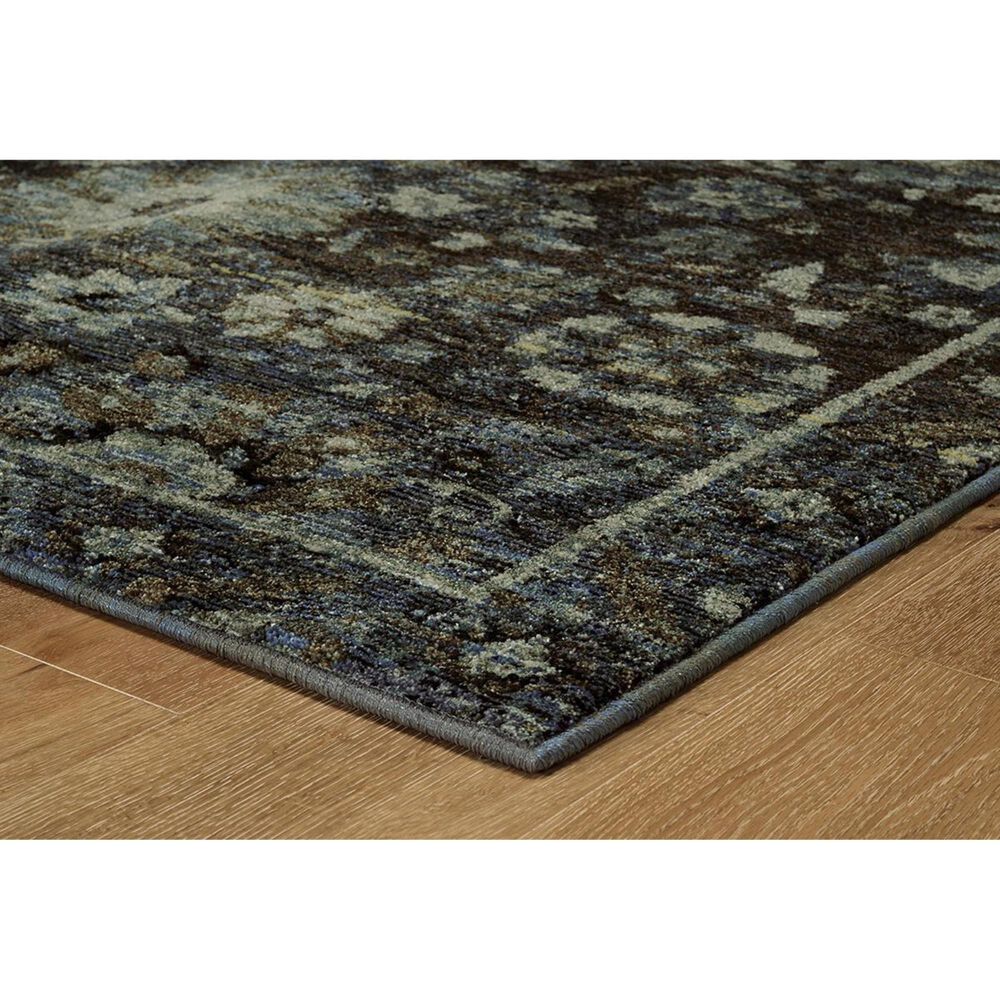 Oriental Weavers Andorra 7124A 10&#39; x 13&#39;2&quot; Navy and Blue Area Rug, , large