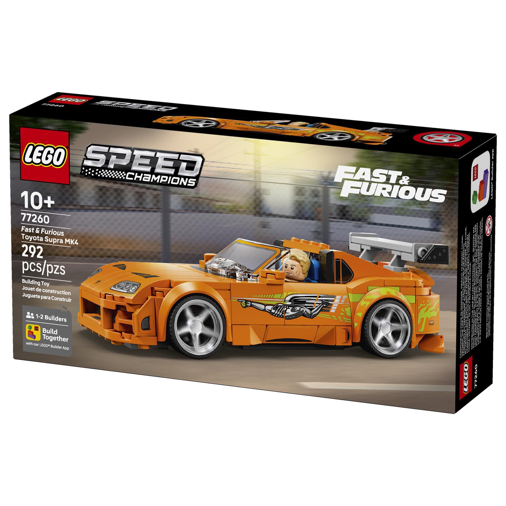 LEGO The Fast and The Furious Toyota Supra MK4 Building Set