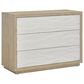 Universal Furniture Oasis 3-Drawer Dresser and Mirror in Dockside and White, , large