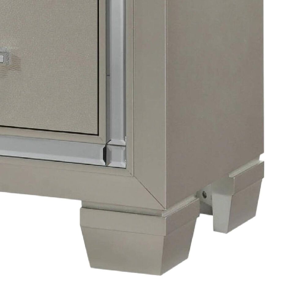 Mayberry Hill Platinum Youth Nightstand in Platinum, , large