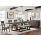 Hawthorne Furniture Hearst 59" Backless Bench in Reclaimed Chevron, , large