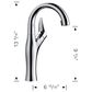 Blanco Artona Bar Faucet in PVD Steel and Soft White, , large