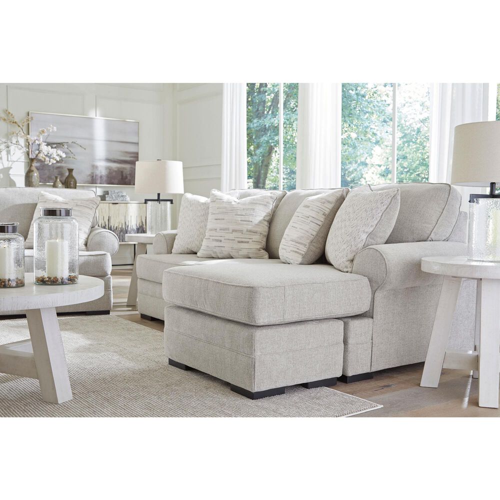 Ashley Eastonbridge Stationary Sofa Chaise in Shadow, , large