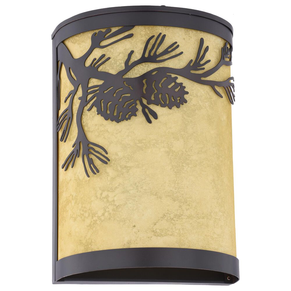 Vaxcel Douglas 1-Light Wall Sconce in Warm Bronze, , large