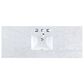 James Martin Vanities Addison 48" Single Vanity in Mid Century Acacia with 3 cm Carrara White Marble Top, , large