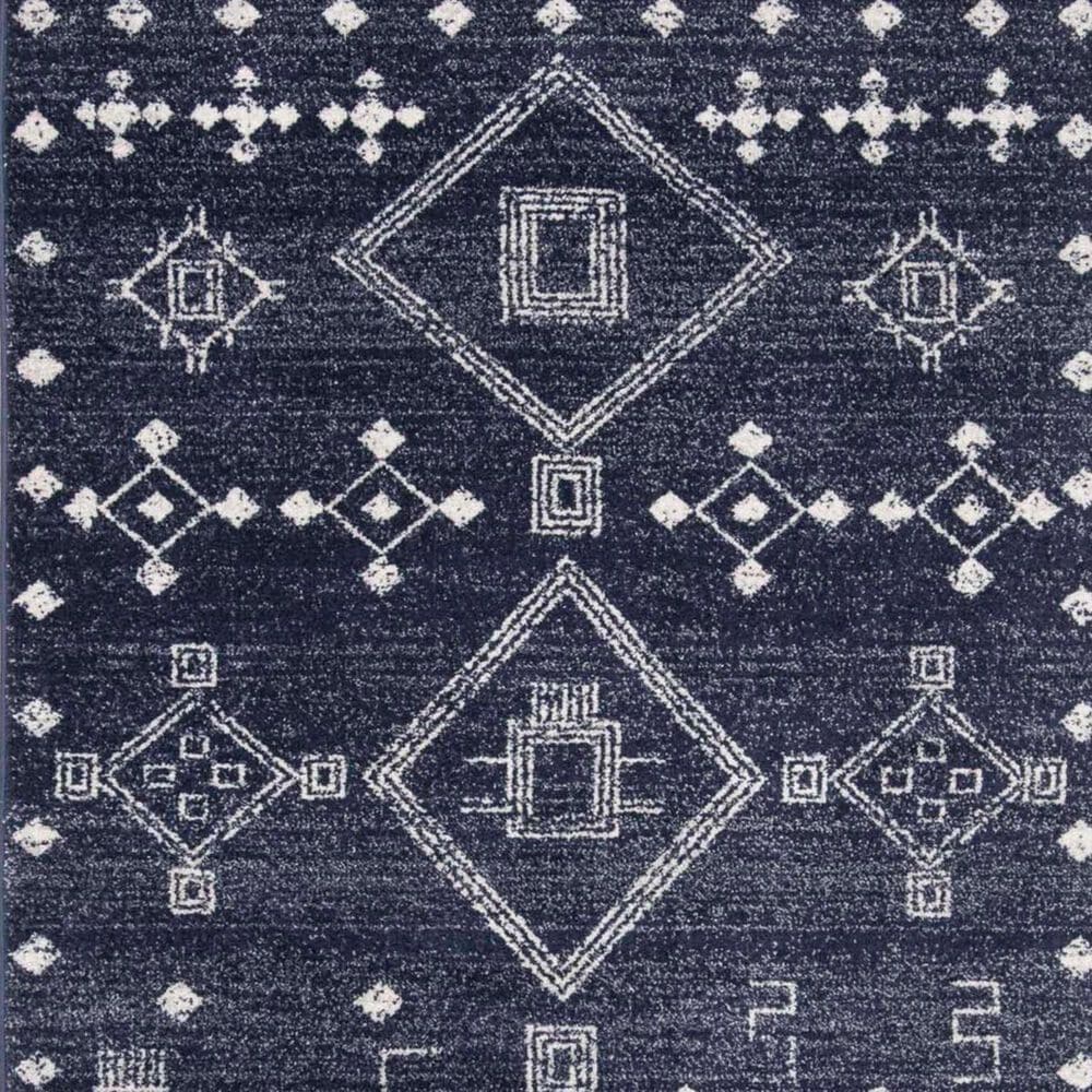 Safavieh Adirondack ADR208N 3&#39; x 5&#39; Navy and Silver Area Rug, , large