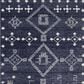 Safavieh Adirondack ADR208N 3" x 5" Navy and Silver Area Rug, , large