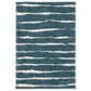 Safavieh Venus Shag VNS603K 5"3" x 7"6" Turquoise and Ivory Area Rug, , large