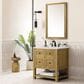 James Martin Vanities Breckenridge 30" Single Bathroom Vanity in Light Natural Oak with 3 cm Lime Delight Quartz Top and Rectangular Sink, , large