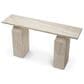EICHHOLTZ Tarragona Console Table in Travertine, , large