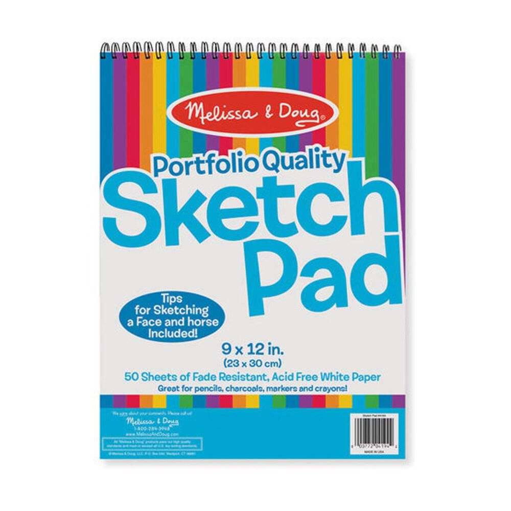 Melissa & Doug Portfolio Quality 9 x 12 in Sketch Pad, , large