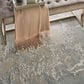 Nourison Silk Shadows 5"6" x 7"5" Grey, Beige and Cream Area Rug, , large